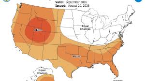 Map Shows September Weather in Every US State
