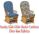 Glider Rocker Replacement Cushion Set, Pewter Color - m