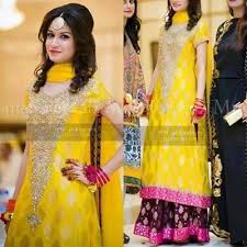 Image result for mehndi bridal dresses 2015