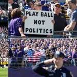 NFL Anthem Protests Continue in Week 4; Baltimore Fans Boo Kneeling Ravens, Steelers 1