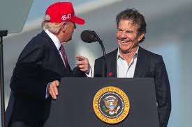 Dennis Quaid's ex-costar blasts his 'crazy' Trump support after Air Force One trip: 'At least I got to slap him'
