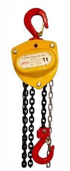 LIFTIT Chain Pulley Block 1 Ton Hoist Low Effort, High Speed ...