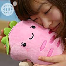 Strapya World : Kawaii Wasabi-chan Plush Doll as Cushion (Midori)【Juju Chan ... - img10064249799