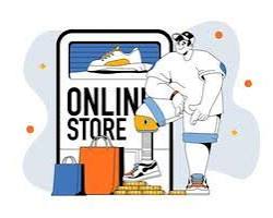 person promoting their online store on social media resmi