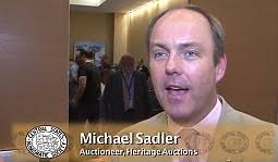 michael sadler Michael Sadler Talks About Auctioning Million Dollar Bank Notes in Heritage Auction. VIDEO Michael Sadler, Auctioneer, Heritage Auctions - michael_sadler