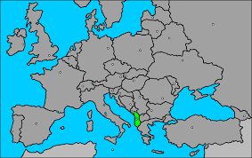 Resultado de imagen de mapa de albania