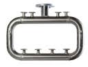 Galvanized Steel Meter Bank Central Water Inlet