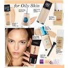 Illuminating foundation for oily skin