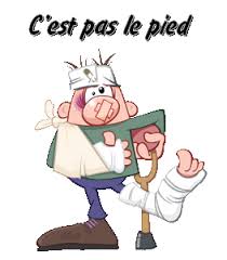 Résultat de recherche d'images pour "béquilles dessin humoristique"