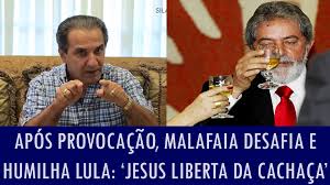 Resultado de imagem para lula cacha&ccedil;a piada