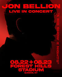 Jon Bellion Announces '1 Big Show 2 Nights' at Forest Hills Stadium