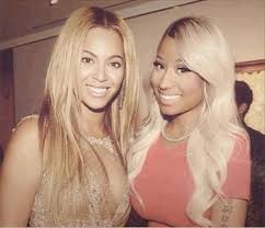 Image result for beyonce and nicki minaj