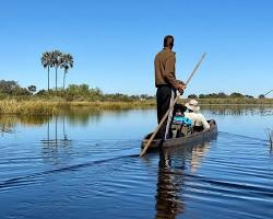 Mokoro turu, Okavango Delta resmi