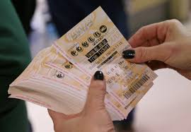 stack of lottery tickets