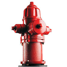 WB67 7-1/2 ft Red Hydrant, WATEROUS® CLASSIC PACER® w/ ALPHA ...