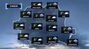 Vremea de mâine 30 ianuarie. Răcire accentuată, ninsori și polei în mai multe zone. Temperaturi de -10 grade