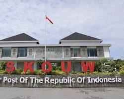 Gambar Pos Lintas Batas Negara (PLBN) Skouw
