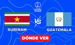 Surinam vs. Guatemala EN VIVO. Partido EN DIRECTO Concacaf Nations League 2026 HOY