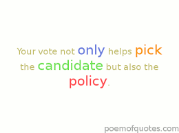 Voting Slogans