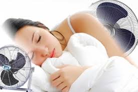 Image result for tidur pakai kipas angin