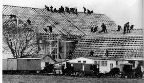 Image result for barn raising