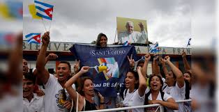 Resultado de imagen para PAPA FRANCISCO CUBA JOVENES