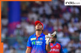 WATCH: Nitish Rana's 91 off 44 anchors DC innings, smashes 28 in an over off…