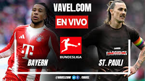 Bayern Munich vs St Pauli EN VIVO, minuto a minuto en Bundesliga