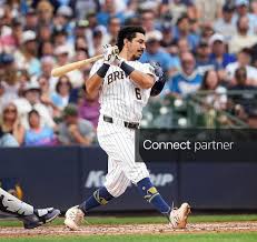 Licensable picture: Milwaukee Brewers third baseman David Hamilton (6) strikes out swinging during the fifth inning of the game against the Colorado