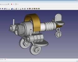 Immagine di FreeCAD software