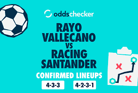 Rayo Vallecano vs Racing Santander Confirmed Lineups