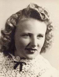 Charlotte Ramona was born on October 9, 1931, at Hayward, Minnesota, to Merl and Elsa (Braun) Schear. - sorensen_charlotte2013