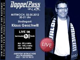DoppelPass - Klaus Geschwill bei \u0026quot;DoppelPass on Air\u0026quot; - doppelpass-on-air_studiogast-klaus-geschwill
