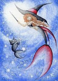 Image result for stars, witches, mermaids