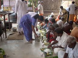 Image result for images of annadanam to poor people