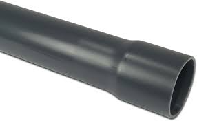 Pressure pipe PVC-U 25 mm x 1,5 mm glue socket x plain 10bar ...