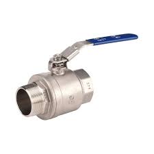Robinet à boisseau sphérique 2 Pièces Inox PN63 M/F BSP