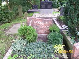 Grab von Jan Beening (28.04.1903-14.09.1986), Friedhof Grotegaste