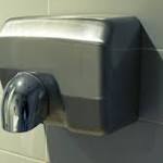  Study: Using hand dryers in bathrooms may spread bacteria