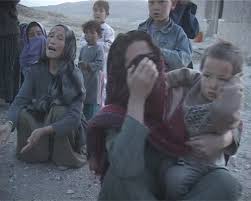 گریه و شیون بازماندگان شهداء شیعیان هزاره 