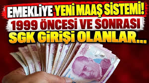 Emekliye yeni maaş sistemi şekillendi: 1999 öncesi ve sonrası SGK girişi olanlar için harekete geçildi — Yeni Şafak