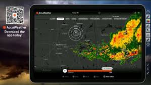 Keeping track of storms with the AccuWeather app's lightning alert