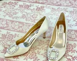 Image of Badgley Mischka Bridal Pumps