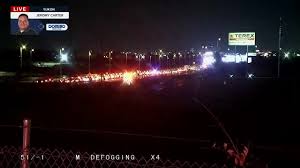 Oklahoma City Icy Roads Cause Traffic Chaos