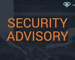 Image of security advisory