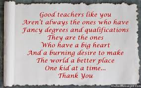 Thank You Messages to Teachers from Parents: Notes and Quotes ... via Relatably.com