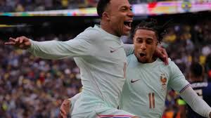 French squad gets introduced to Foxborough game-day traffic jams, and setting for this summer’s World Cup