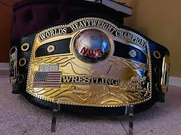 NWA DOMED GLOBE HEAVYWEIGHT 3D CNC MADE CHAMPIONSHIP BELT