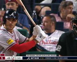 Matt Olson battingの画像