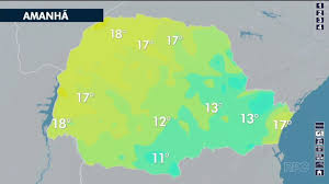 Tempo firme marca início da semana nos Campos Gerais e Norte Pioneiro